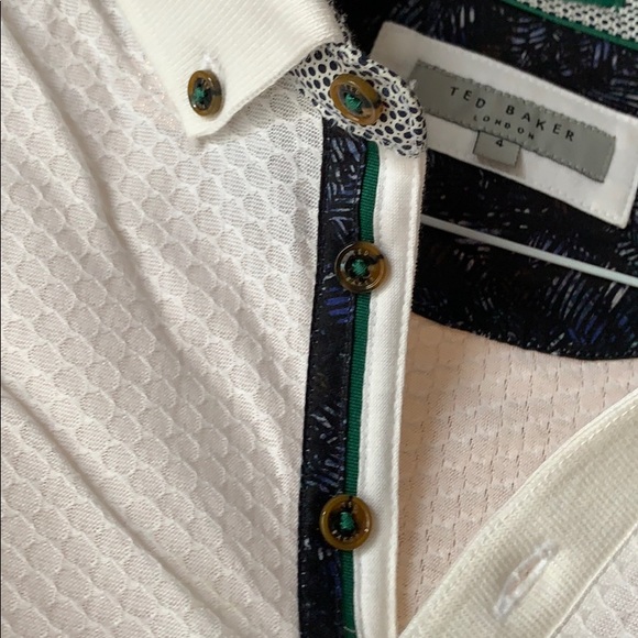 White Ted Baker polo shirt - Picture 4 of 5